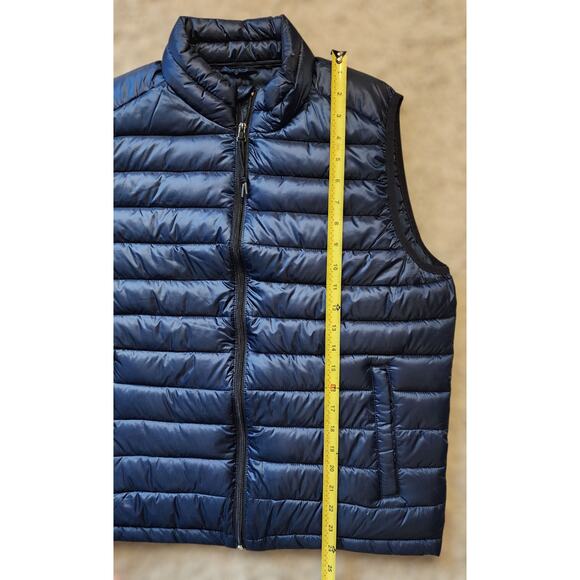 Aeropostale Navy Blue Puffer Vest Quilted Lightweight Size Medium - Picture 6 of 6
